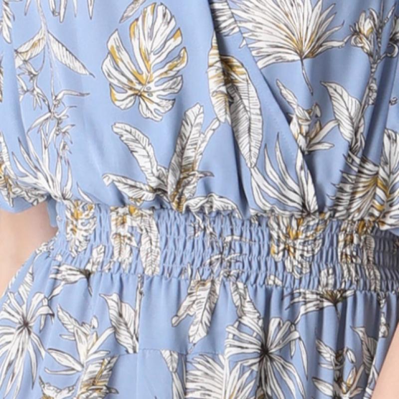  She S Miss Flower Платье-клеш с V-образным вырезом