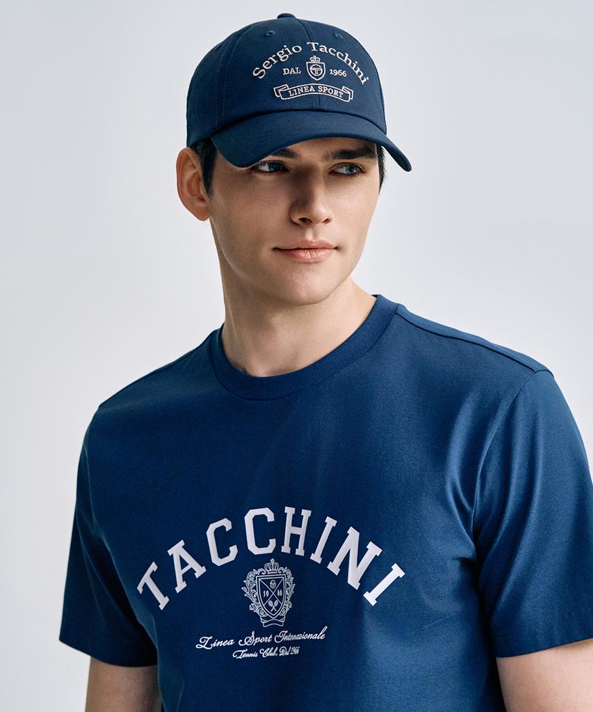 Кепка-бейсболка SERGIO TACCHINI U Classic Emblem, хлопкоподобная (военно-морской флот)