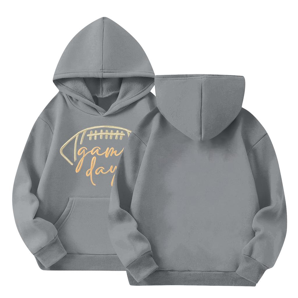 Cute Hoodies For Teen Children Trendy Preppy Hooded Sweatshirts Oversized Long Sleeve Shirts Clothes For Children