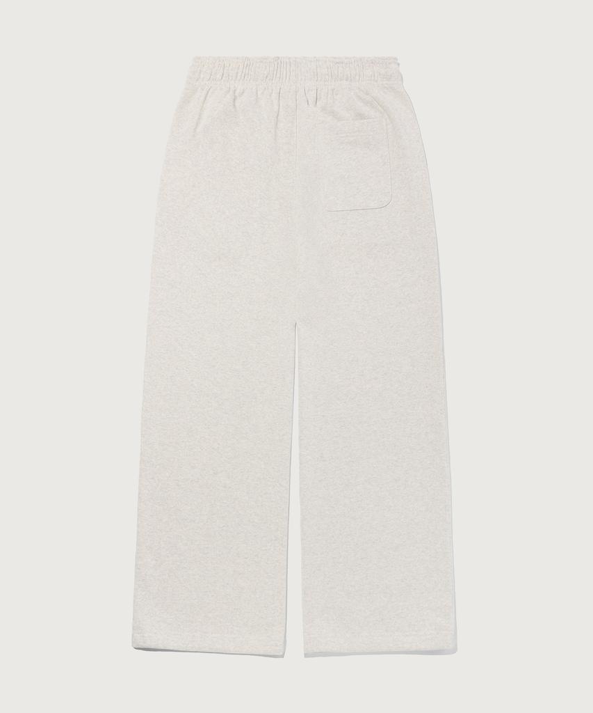 CHAMPION C-Logo Wide Fit Sweatpants Oatmeal