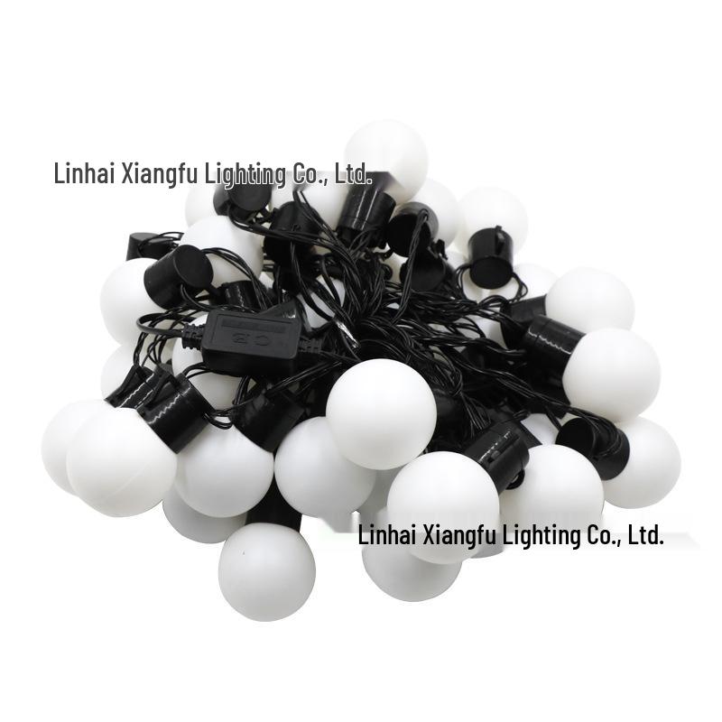 Outdoor LED G50 Globe String Lights - Waterproof Camping Tent Fairy Lights