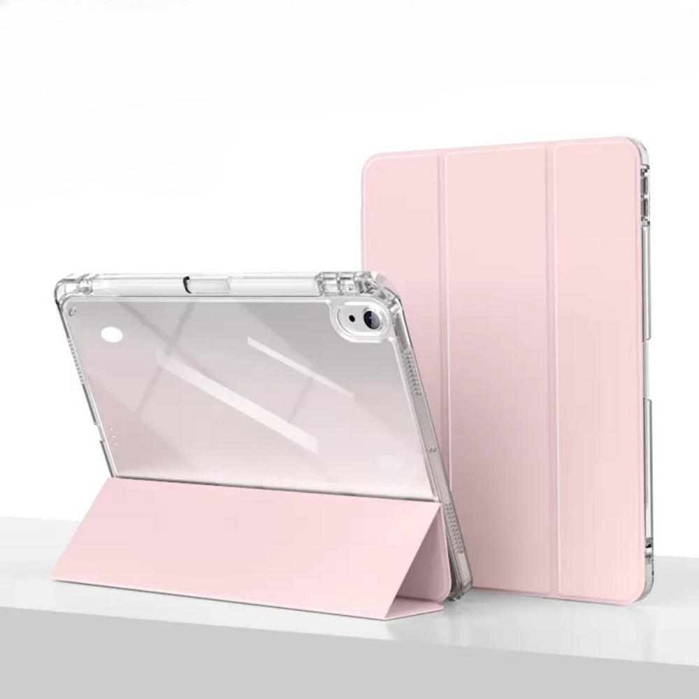 IPad Air 4 Case Pro 11 Pencil Holder 97 High Transparency Huawei Acrylic 104 Tri Fold Protective Cover