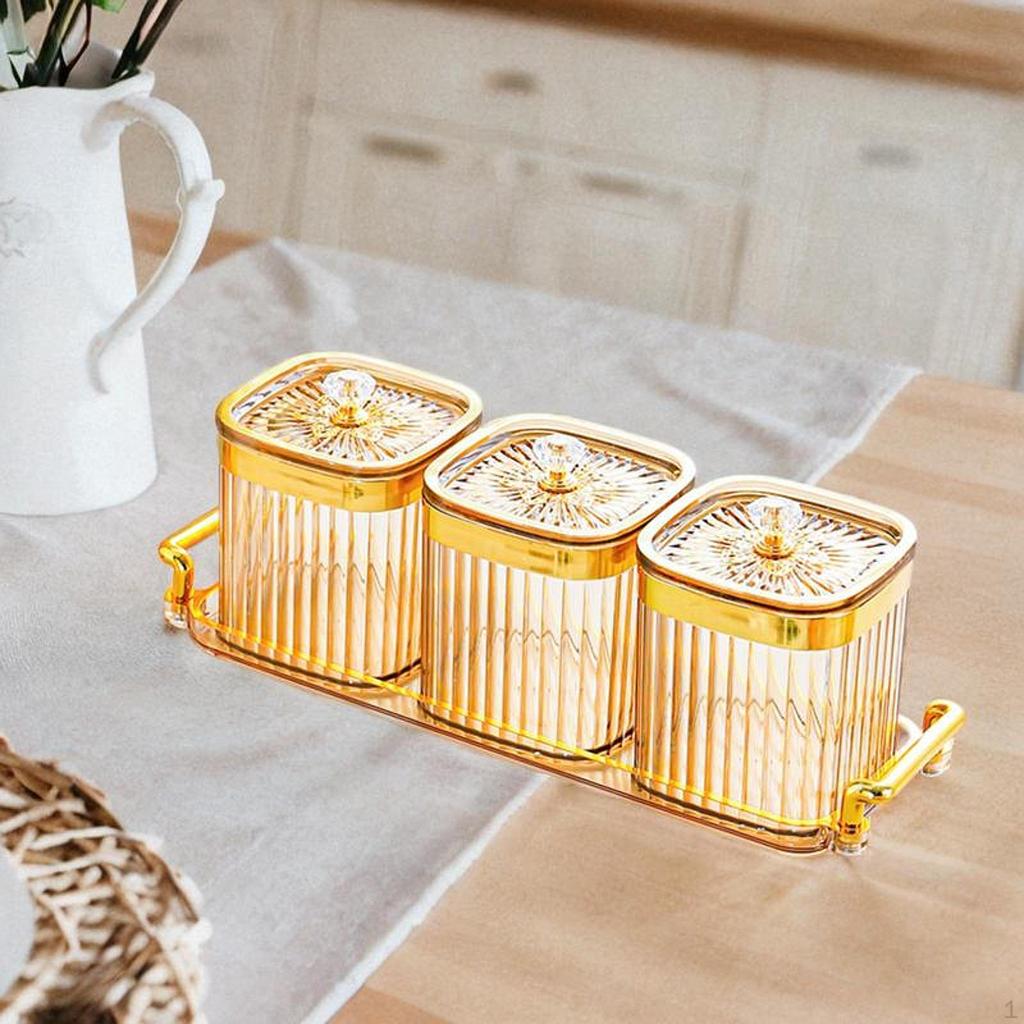 Тарелка для сухофруктов, конфетница с крышкой, коробка для хранения продуктов, банка для закусок