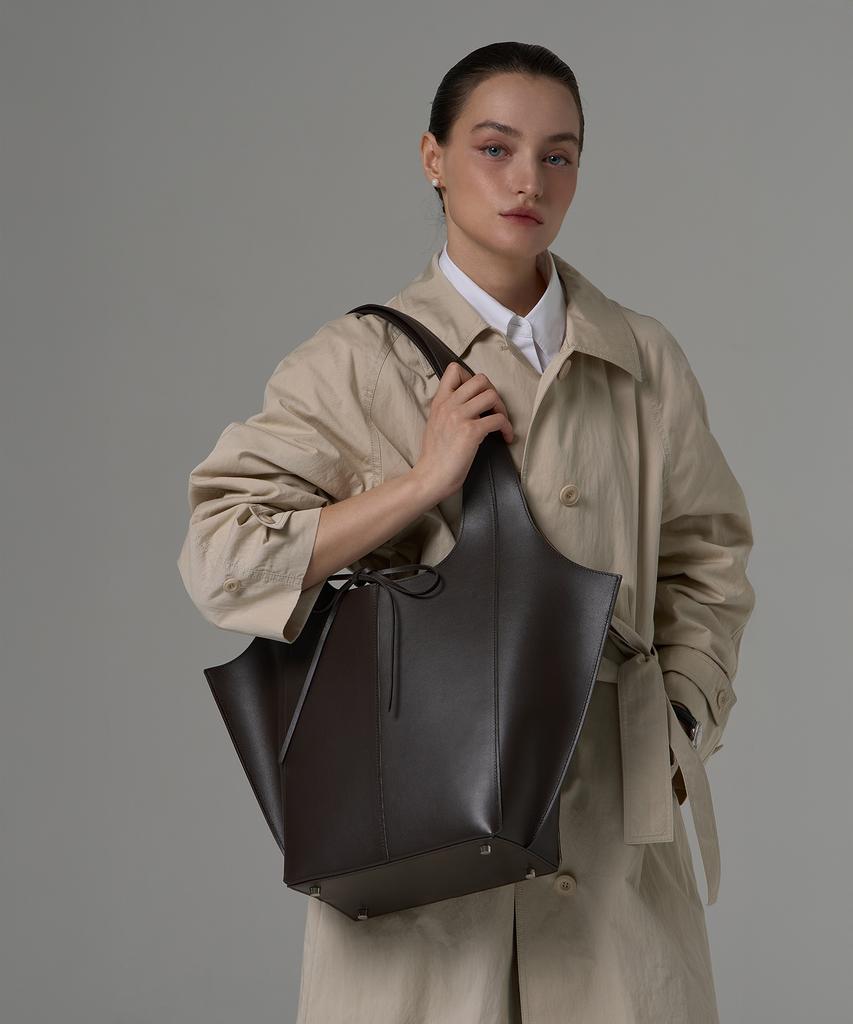 Zema Élever Le Quotidien Onnete Tote Bag L - Espresso Brown (Onnete Tote Bag L)