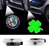 APQU7 2X Led Car Door Welcome Projector For Alfa Romeo 159 166 Giulia Mito Giulietta Stelvio Brera Ghost Shadow Lamps Decorative Light