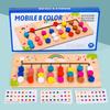 Multicolor Montessori Educational Wooden Puzzle for Children's Logical Thinking and Directional Training