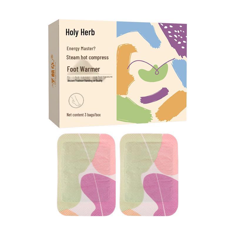 Паровой греющий пакет: Согревающий пластырь для рук и ног с имбирем и полынью