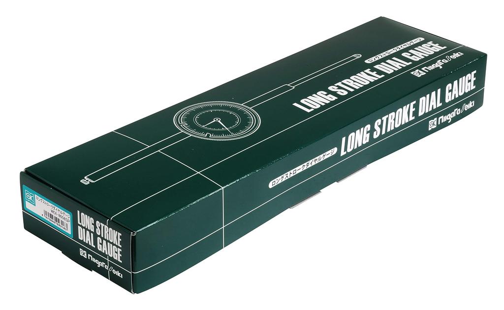 Niigata Seiki SK Dial Gauge Long Stroke Type Graduation 0-80mm 0.01mm WDI-8058SP