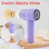 Quickly Whisking Electric Bamboo Whisk 3 Gears Adjustable Matcha Handheld Mixer Matcha Preparation