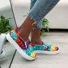 Shoes Female 2024 Slip On Women's Vulcanize Shoes Outdoor Women Sneakers Mixed Color Round Toe Low Flat with Ladies Casual Shoes