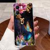 Чехол Для OPPO A5X Чехол Эстетичный Модный Милый Кот Мультяшный Прозрачный Силиконовый Чехол Для oppo A5X A 5X 4G 5G 2025 Чехол Для Телефона