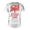 Death Unisex Adult Scream Bloody Gore T-Shirt