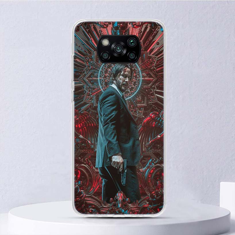 John Wick 4 Movie Soft Case For Xiaomi Poco X7 X6 X5 X4 X3 Nfc F7 Ultra F6 F5 Pro Phone Cover F4 Gt F3 M5S M4 M3 M5 M6 Coque