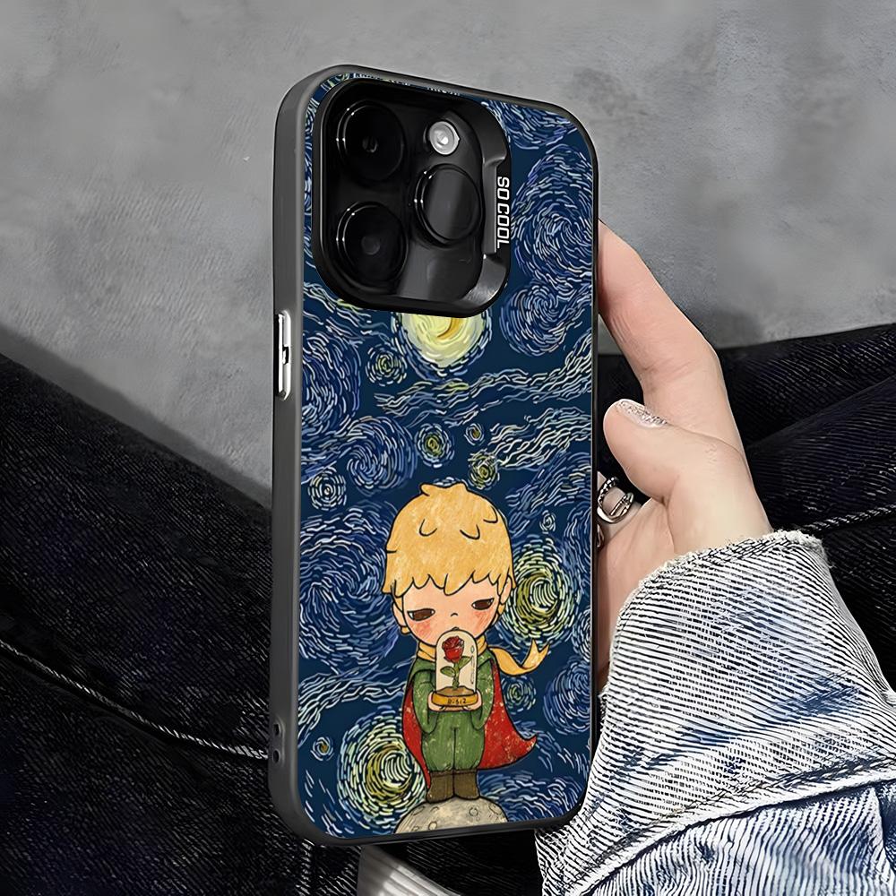 Чехол для телефона «Маленький принц» для iPhone 17 Pro Max 16 Pro Max 15 14 13 11 12 Mini Xs X Xr 7 8 Plus Se Цвет Серебристый Чехол