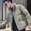Men's 2024 Winter Fashion Stand-Up Collar Down Jacket - Stylish, Casual, and Thickened Short Coat