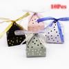 10pc Mini Birthday Gift Box Wedding Chocolate Box Candy Box Baking Package Wedding Party Decorations Supply