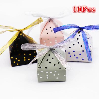 10 шт. мини-подарочная коробка на день рождения, свадебная коробка для шоколада, коробка для конфет, упаковка для выпечки, украшения для свадебной вечеринки, поставка