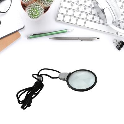 Женская лупа для чтения, увеличительное стекло, монокль, подвесная лупа, цепочка, ожерелье, подарок для детей, пожилых людей, для чтения