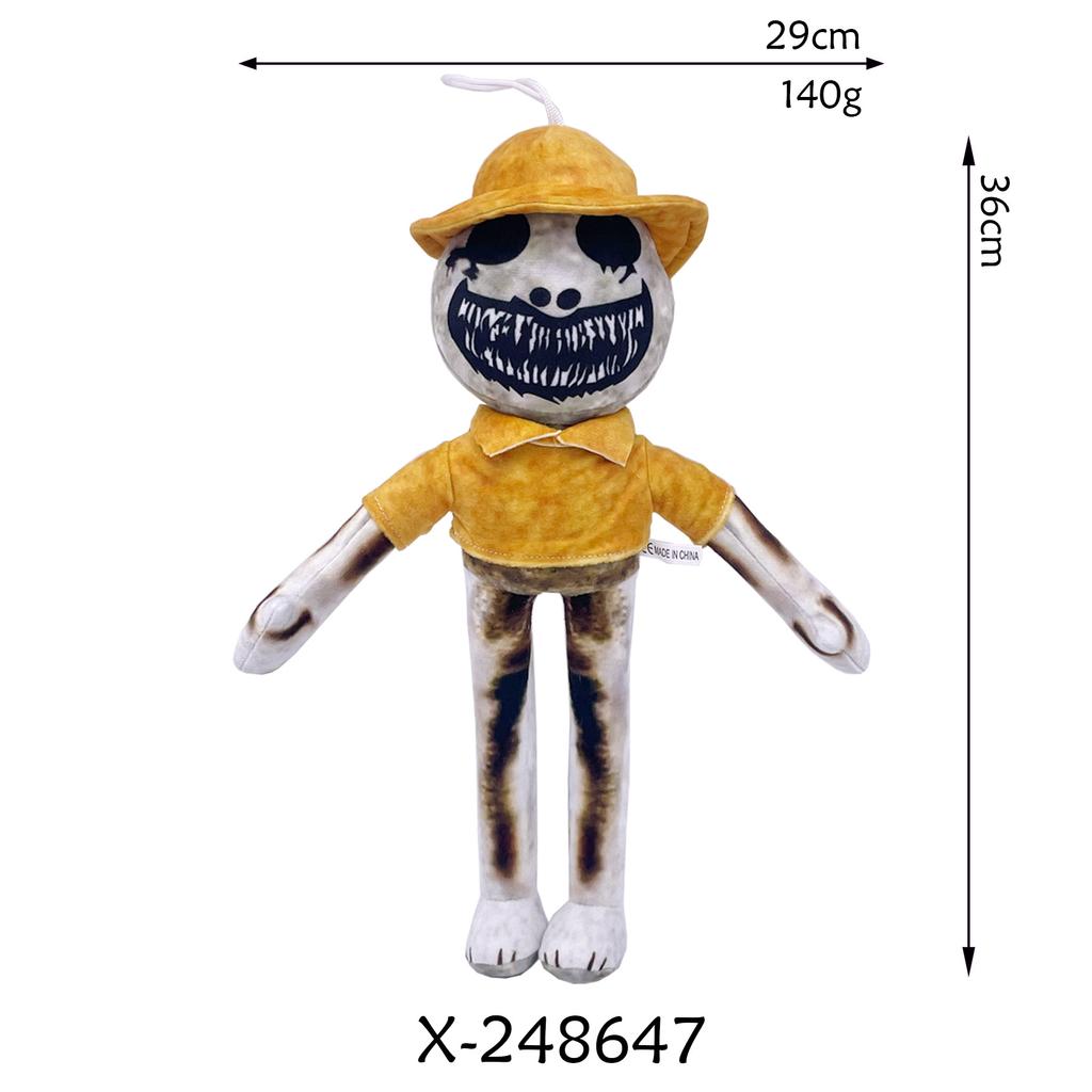 2024 Zoonomaly 2 Plush Toys Lizard Ostrich Rabbit Cotton Plush Toy