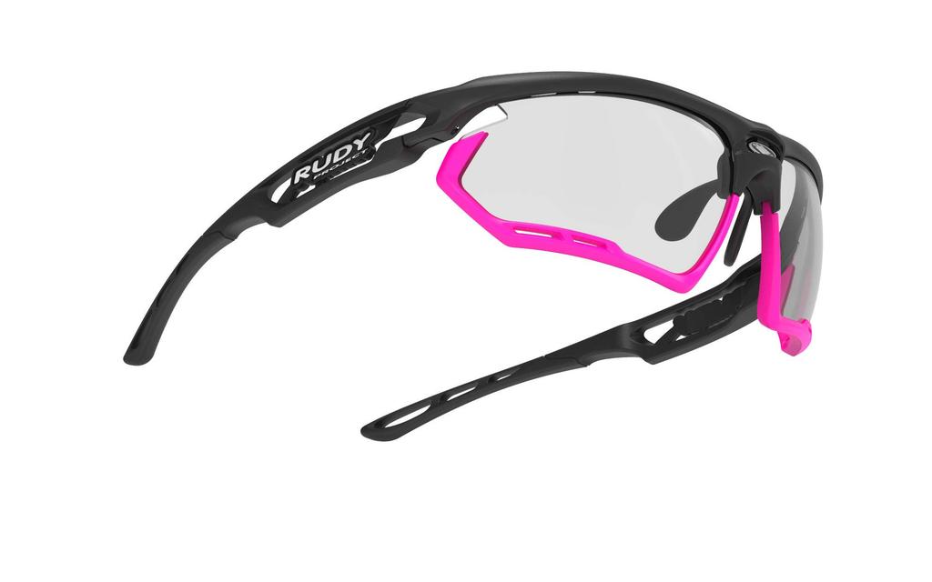 Солнцезащитные очки Rudy Project FOTONYK Sport, Матовый черный бампер, Фотохромные линзы ImpactX2 Черный, Оправа, Фуксия, Линзы, SP457306-0004