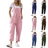 Women's Comfortable Casual Jumpsuit Short Sleeve Top Sweater Jumpsuit