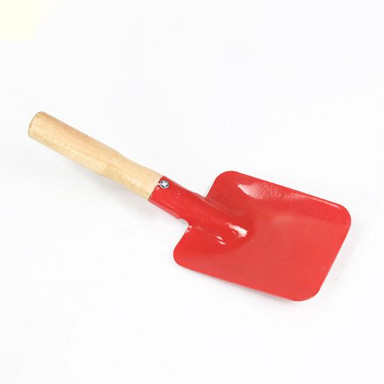 3Pcs/Set Kids Beach Sand Toy Wooden Handle Iron Shovel Rake Spade Toddlers Outdoor Summer Beach Digging Gardening Tools