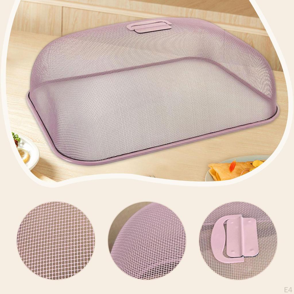 Metal Mesh Food Cover Net Dome Multifunctional Large Vegetable Fruit Screen for BBQ Picnic