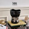 Элегантная французская керамическая ваза для персонализированных цветочных композиций – Ретро-модерн дизайн
