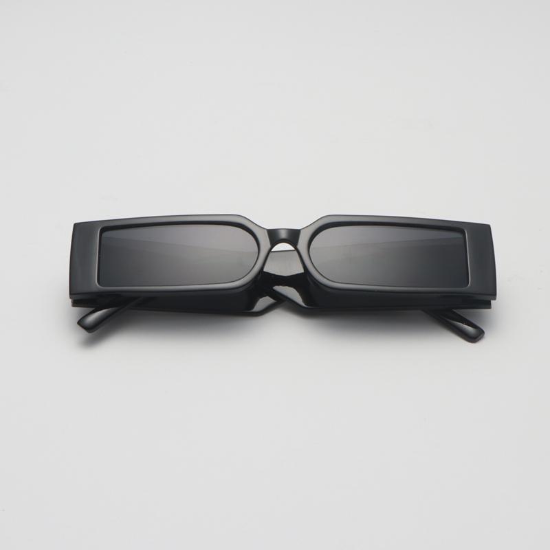 Прямоугольные винтажные солнцезащитные очки женские брендовые дизайнерские узкая оправа солнцезащитные очки женские модные для личности для улицы