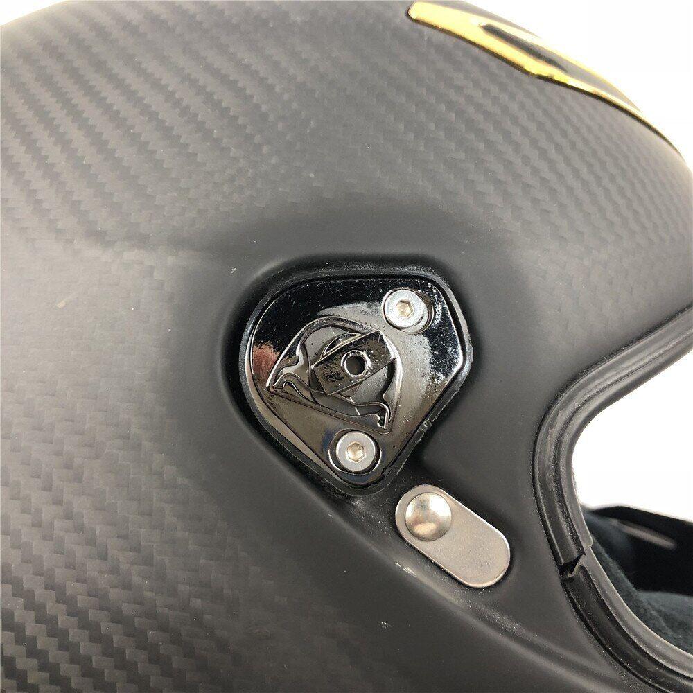 Пара базовых пластин механизма визора с поворотным узлом для шлема Pista GP R GP RR Corsa