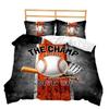 Bed Three-Piece Sports Basketball Football Camping Trip 3D Digital Printing Kit
