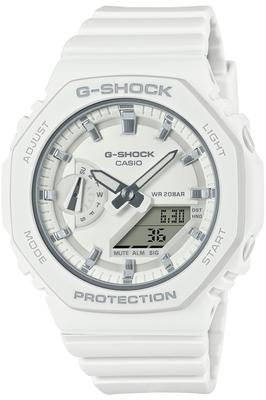 Часы Casio Модель Белые Среднего размера GMA-S2100-7AJF Женские