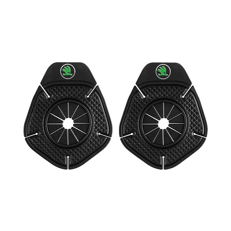 NADH5 Car valve core Car wiper hole protective cover, silicone dust protective cover For Skoda YETI Octavia KAMIQ KODIAQ