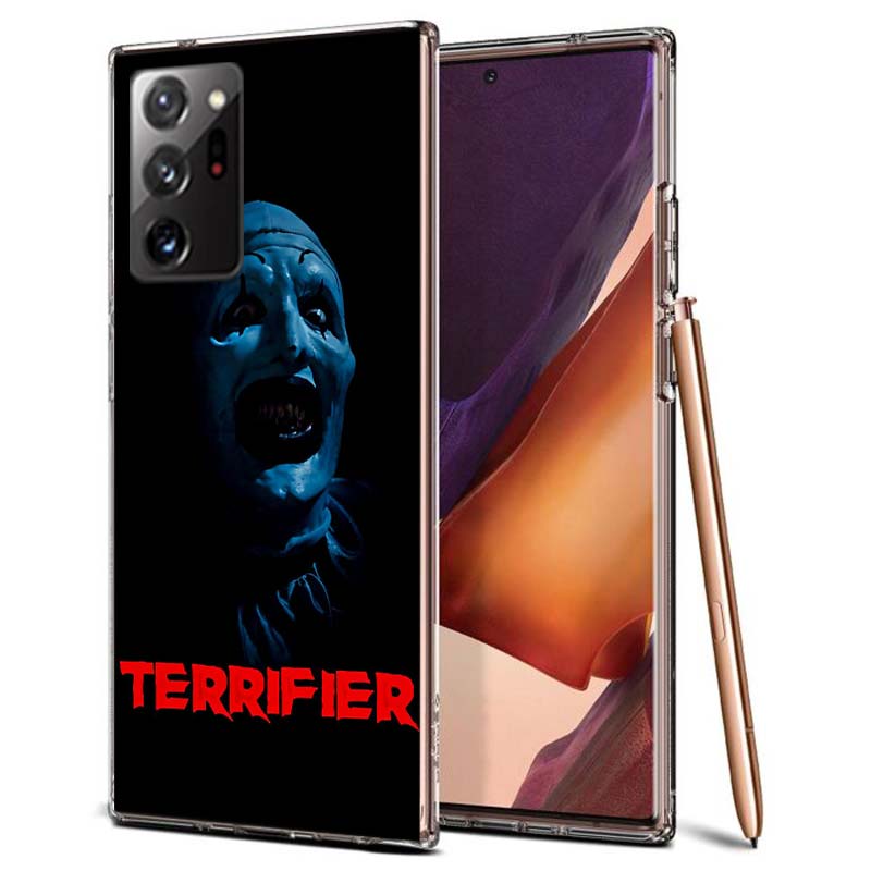 Horror Movie Terrifier Phone Case for Samsung A55 A35 A25 A15 A07 A05S A16 A17 A26 A36 A37 A56 A57 Galaxy Note 20 10 A50S A71 A5