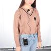 Karaoke Speech Speaker Lavalier Lapel Clip Mic System FM Transmitter Receiver Wireless Microphone