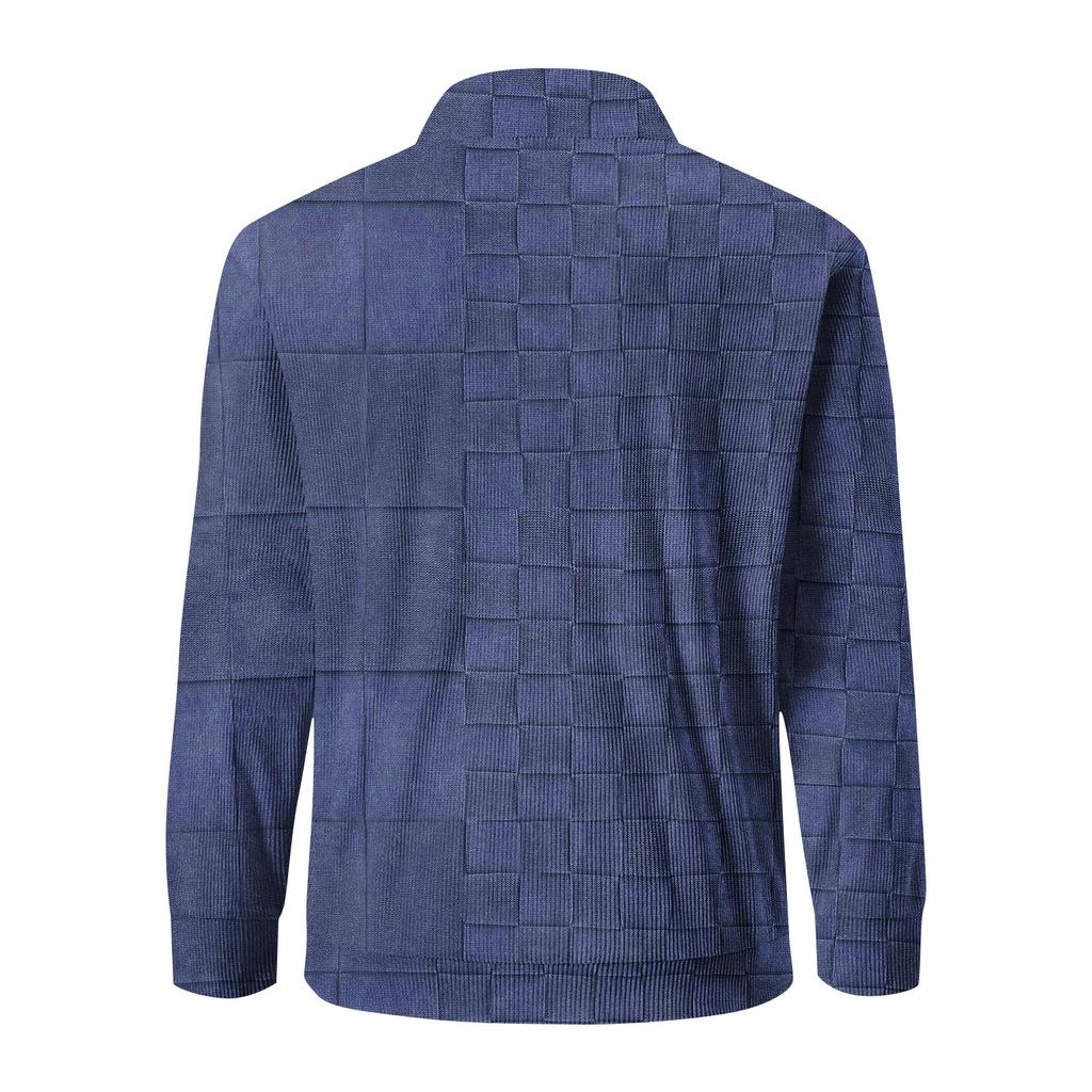 Мужская повседневная толстовка в стиле ретро с градиентным принтом