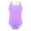 Kids Girls Crisscross Back Spaghetti Strap Ballet Dance Wear Gymnastics Leotard Dancing Costume