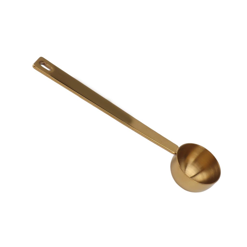 Stainless Steel Coffee Measuring Spoon Coffee Scoop Long Handle Scoop for Milk Powder Fruit Powder 15ml