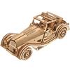 Ugears Sports Car Rabbit Mouse 70202 Wooden Puzzle Craft Model No Glue or Tools Required for Adults and Children