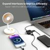 USB-концентратор BENFEI USB C с USB-разветвителем типа C со скоростью передачи данных 5 Гбит/с для Mac Flash Mobile HDD-концентратор, 4 порта 3.0 для передачи данных, MacBook, Pro, iMac, Surface, XPS, Drive,