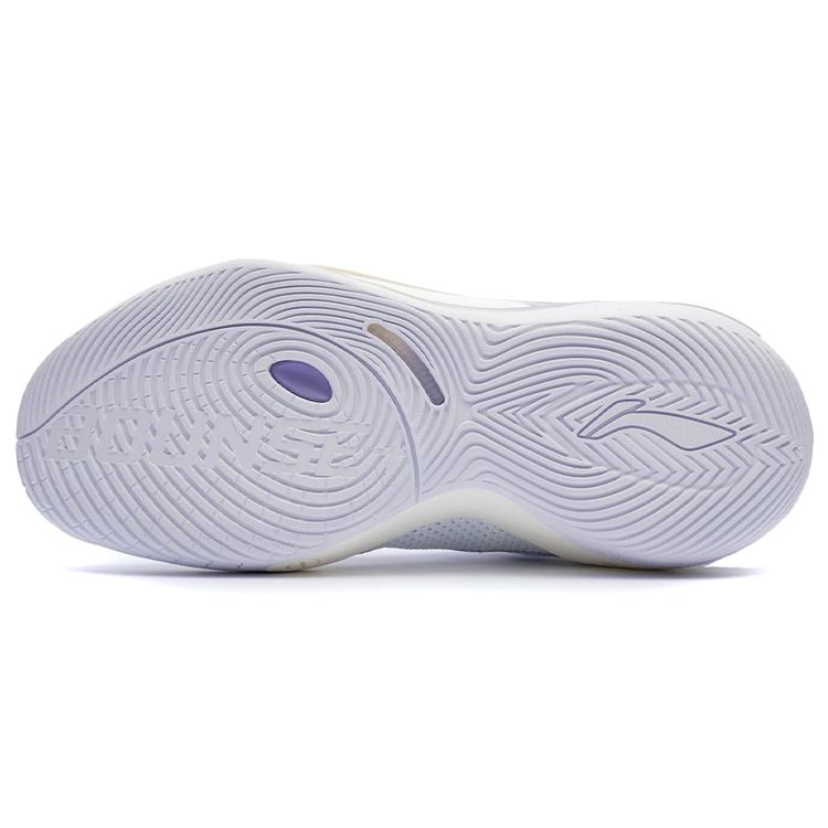 Li-Ning Mei Ying White Purple Мужские кроссовки Standard-White ABAR127-2