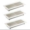 Metal Floor Register Cover 4*10 Inch Floor Vent Covers Central Conditioner Grille  Office Building