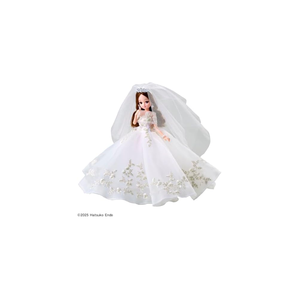 Takara Tomy Licca-chan Doll Photogenic Licca Hatsuko Endo Wedding Style Fashion Toy