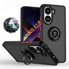 Матовый чехол-броня для POCO X7 Pro Магнитная подставка-кольцо Кронштейн Чехол для телефона для POCO X6 X7 X5 X4 X3 F5 F6 Pro Защита от падений Бампер