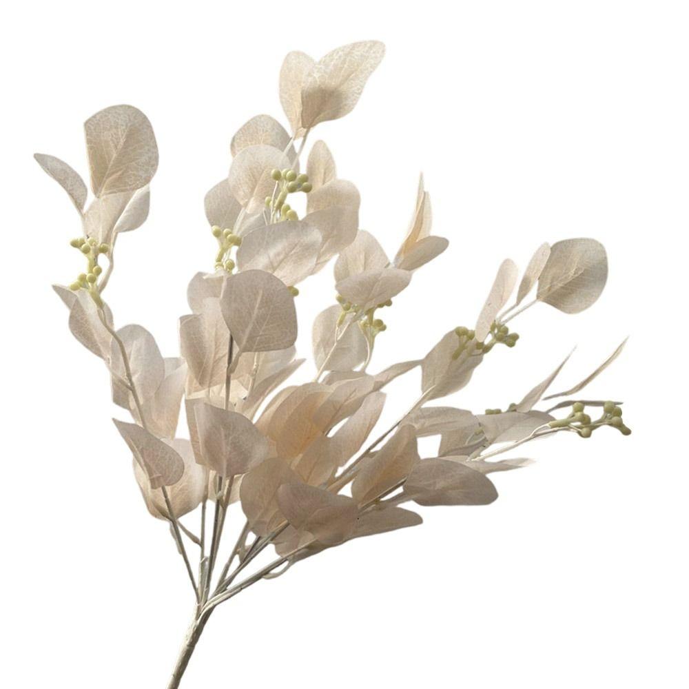 9 Branches Artificial Apple Leaves Multicolor Decorative Leaf Faux Plant Leaves Home Decoration