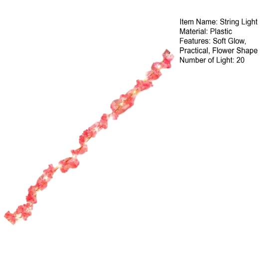 Светодиодная гирлянда Цветы Питание от батареек с Имитацией Декоративное Внутреннее/Наружное Освещение Гирлянда Лианы