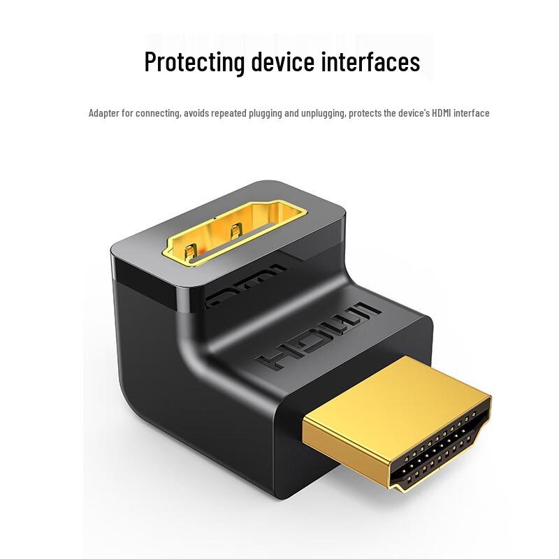 Ugreen HDMI-адаптер 90 градусов, штекер-гнездо