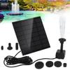 Mini Solar Panel Water Pump DC Brushless 4 Nozzles Solar Fountain Pump 200L/H DIY Solar Water Fountain Water Fountain