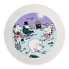 Arabia 19cm 2025 Summer Limited Edition Moomin Collection Beach Day Scandinavian Kitchen Finnish Ceramic Plate, (1076299), Western-style Tableware,