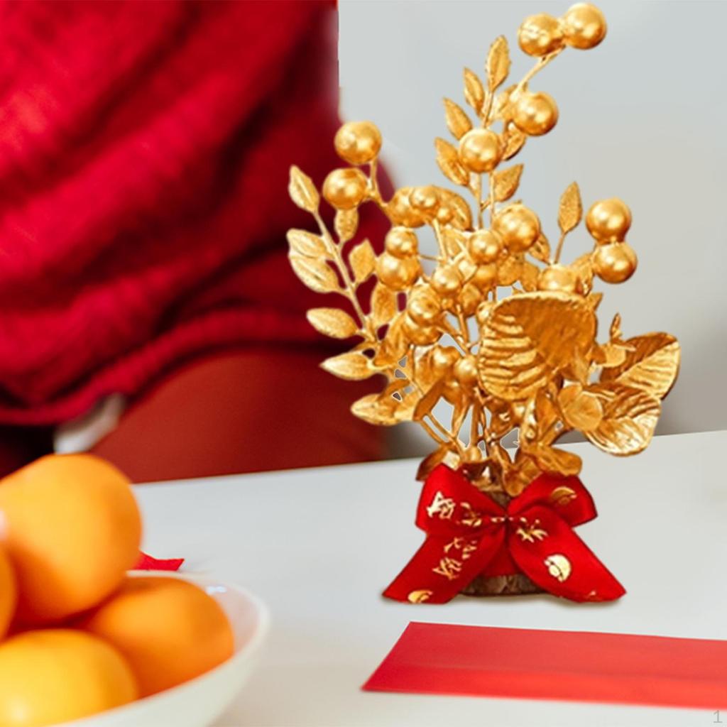 Chinese Year Decoration Feng Shui Decor Desktop Ornament Ceremony Handmade Good Luck for Home